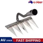 Garden Rake Steel Loosening Soil Tool Sharp Tooth Nail Harrow Agricultural Tools