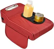 Center Console Cover,Heightening Middle Console Cover | with 2 Storage Cup Holder Multifunctional Organizers Tissue Box Side Pockets for Driver Men Women Auto Interior