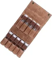 GOOHOCHY Set of 4 Camping Spice Containers Condiment Storage Bag for Outdoor BBQ Travel