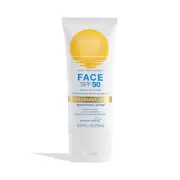 Fragrance Free Daily Sunscreen Face Lotion SPF 50 | Hydrating UVA + UVB Protecti