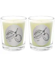 Qualitas Candles The Apple Two Scented Beeswax Candle Set