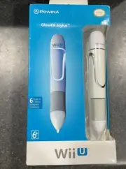 PowerA Nintendo GlowFX WiiU Stylus New!