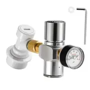 Hold Stable Pressure 0-60 PSI Mini Keg Regulator, No Leaking Portable