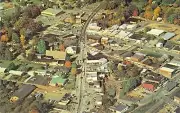 Black Mountain NC Aerial View 1968 Refrigerator / Tool Box Magnet