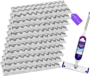 Upgraded Spray Mop Refills Pads for Powermop, Reusable Mop Refill Pads Head for