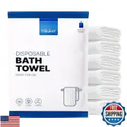 Miluker Disposable Bath Towels for Travel - Disposable Towels - Body Towel Bi