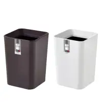 在飛比找momo購物網優惠-【ASVEL】優雅迷你雙層垃圾桶-方形(寢室客廳 簡單時尚 