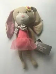 PEANUT SHELL Knitted Plush BUNNY- NEW ITEM- 37cm High