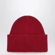 [Destin] Burgundy wool and cashmere beanie One size Burgundy