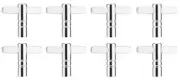NEW 8X Silverline T-Type Standard Universal Steel Drum Head Tuning Key Set