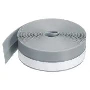Silicone Seal Strip, 25mm Width x 16.5FT Length Sealing Foam Tape, Grey