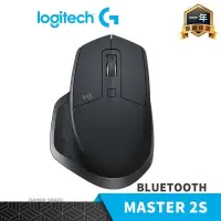 在飛比找PChome24h購物優惠-Logitech 羅技 MX Master 2s 黑色 藍牙