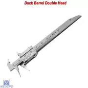 Dental Barren Duck Calipers Style Double Head Bracket Measuring Positioning Tool