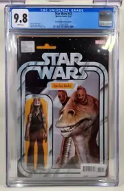 Star Wars #32 - CGC 9.8 JTC Christopher Action Figure Variant Jar Jar Binks