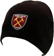 West Ham United FC Black Beanie