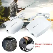 Aquarium Air Pump Powerful Oxygen Bubbler for Fish and Turtle Tank Portable