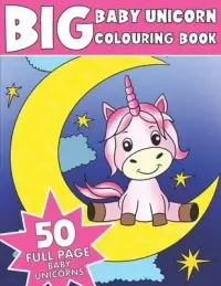 在飛比找博客來優惠-The Big Baby Unicorn Colouring