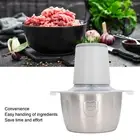 2L Food Processor Mini Meat Grinder Electric Vegetable Chopper For Home White
