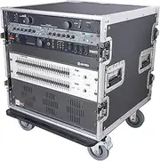 ProX Cases T-12RSS 12U - 12 Space Amp Rack - Road Gig Ready Flight Case W/Casters