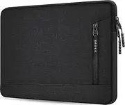 Laptop Sleeve 14 inch, Shockproof Protective Laptop Case for Apple MacBook Pro, Water Resistant Portable Monitor Computer Bag with Pockets Computer Cover for HP, Dell, Lenovo, Asus, Black