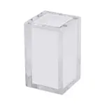 Tizo Lucite Toothbrush Cup, White