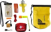 Sirius Signal SB-3L Boating Safety and Emergency SOS Dry Bag Kit for Kayaks, Boa