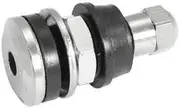 Aeroflow Bolt In Wheel Valve Stem Single Chrome 7/16" 5/8" Holes - AF3060-0001