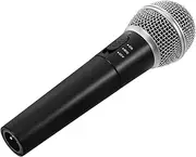 Abaodam 2-in-1 Wireless Wired Microphone Wireless Mic Dynamic Mic for Phone Stage Microphone Professional for Singing
