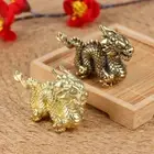 Mythical Animal Zodiac Dragon Miniature Brass Dragon Ornaments Feng Shui Decor