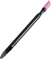 NOLITOY Nail Tool for Women Double-ended Nail Engraving Pen Cuticle Manicure Tools Black