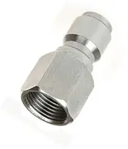 Pressure Washer Adapter Male G3/8 to 3/8 Pressure Washer Coupling Adapter Quick Release Garden Hose Car Spray Gun Connector (Pack of 1)