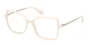 Max & Co. MO5009 021 Women’s Glasses White Size 55 - Private Health Rebate - Blue Light Block Available