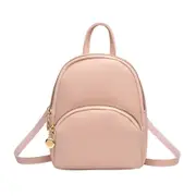 2 Pcs Mini Backpacks Women PU Leather Cute Small Backpack Girls Kids Multi-Function Female Ladies Phone Bag Fashion Bagpack