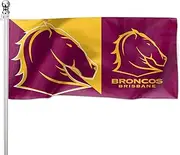 Brisbane Broncos NRL Pole Flag