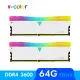 【v-color 全何】Prism Pro RGB DDR4 3600 64GB kit 32GBx2(桌上型超頻記憶體)