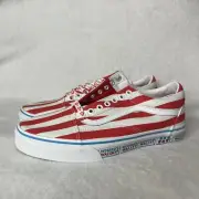 VANS NEW Where's Waldo Old Skool Canvas Red Sneakers VN0A3WKT3UV Mens 9.5