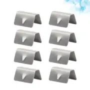 8 Pcs Rain Clips Sturdy Reflector Weather Shield