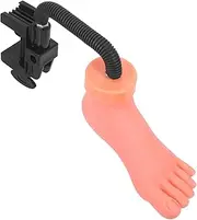 CLISPEED Nail Art Training Tool Foot Model Short Press Nails for Lady Girl Practice Manicure