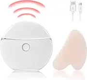 Electric Gua Sha, Face Roller, 2022 Upgraded Facial & Body Massager Tools, 4 Features All in 1, Relieve Soreness and Pressure, Improve Facial Contour, Reduce Wrinkle (Ivory White)