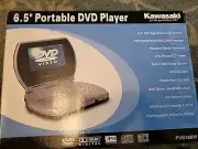 Kawasaki Portable DVD Player DVD/CD/MP3/CD-R/CD-RW Playback Remote Control Nib