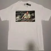 NWT SIZE LARGE WHITE DGK Pablo Escobar THE BOSS T-Shirt