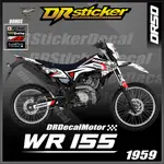 山葉 摩托車貼紙 YAMAHA WR 155 全身貼花摩托車 WR 155 全身