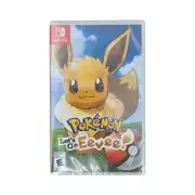 Pokemon Let's Go Eevee Nintendo Switch Game NEW & Sealed!