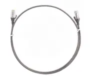 8WARE CAT6 Ultra Thin Slim Cable 0.5m / 50cm - Grey Color Premium RJ45 Ethernet Network LAN UTP Patch Cord 26AWG