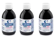 Curasept - 3x Bottles ADS 220 Oral Rinse Mouthwash 200ml Chlorhexidine 0.2%