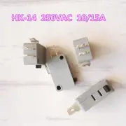 Door Control switch 3 Pins Micro Switch 4pcs For Midea Galanz Haier LG Microwave