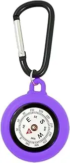 Carabiner Compass, Portable Compass, Carabiner Clip On Compass for Hiking, Small Pocket Compass Keychain for Outdoor Hiking