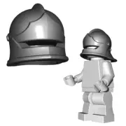 Custom SALLET Medieval Helmet Headgear Minifigures Knights -Pick your Color!-