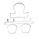 Furniture Shaped Cookie Moulds Biscuit Embossing Moulds Biscuit Baking Accessory