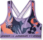 [Under Armour] Girls' Crossback Mid Printed